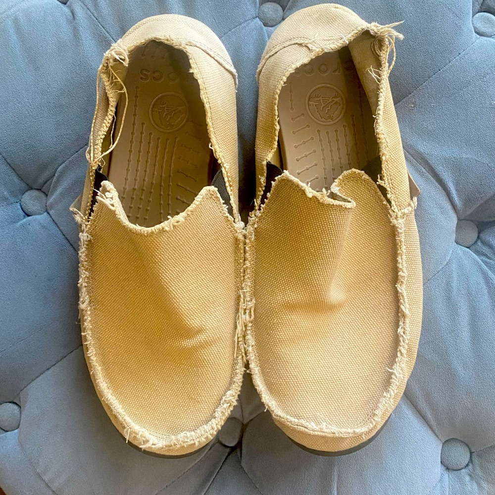 Crocs Casual Slip On Canvas Shoe Mens Size 13
